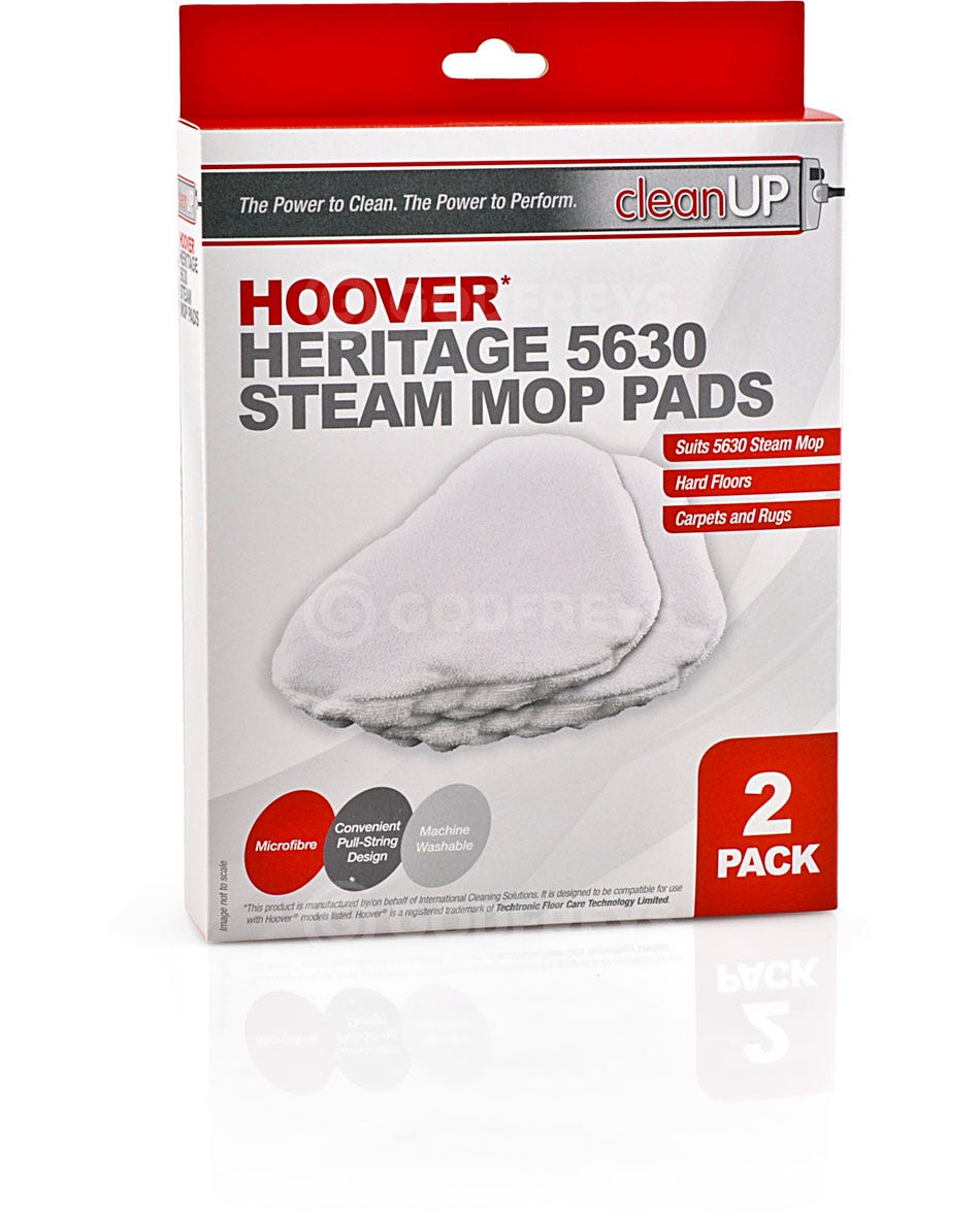 Clean Up Hoover 5630 Steam Mop Pads 2Pk Buy Vacuum Cleaners