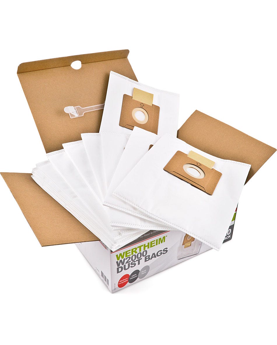 Clean Up Wertheim W2000 20 Pk Vacuum Bags Buy Vacuum Cleaner Bags