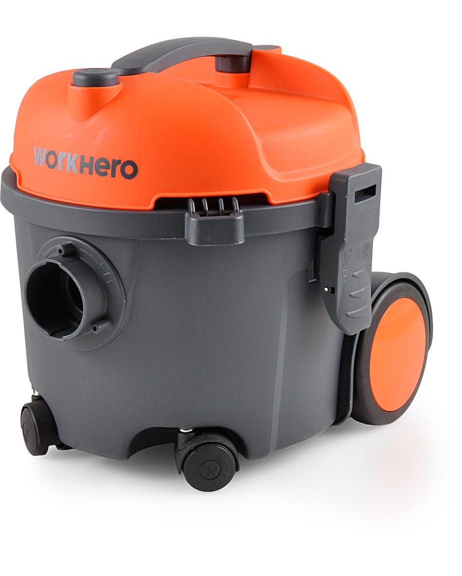 Work Hero 10L Commercial Vacuum Cleaner Lightweight Easy To Manoeuvre ...