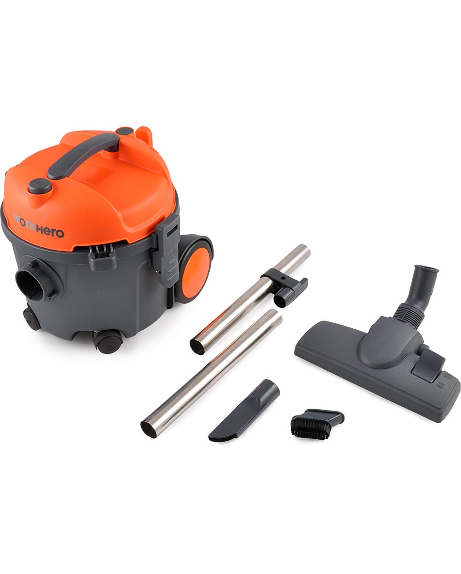 Work Hero 10L Commercial Vacuum Cleaner Lightweight Easy To Manoeuvre ...