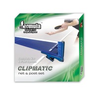 Formula Table Tennis Ping Pong Clipmatic Net and Post Set Portable