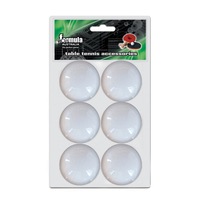 Table Tennis Ball Ping Pong Balls 6 Pack WHITE