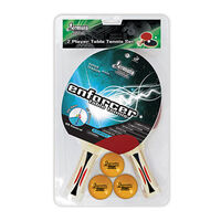 Formula Enforcer 2 Player Table Tennis Ping Pong Set 2 Bats 3 Balls