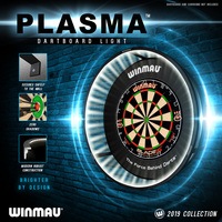 NEW 2020 Professional Winmau Plasma Dartboard Dart Light Lighting