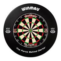 Winmau Blade 5 FIVE Dart Board & One Piece Surround BEST English Quality