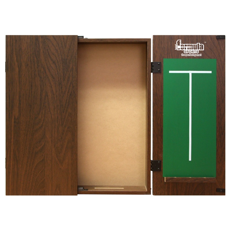 Wallnut Dart Board Cabinet Buy Darts 1097464