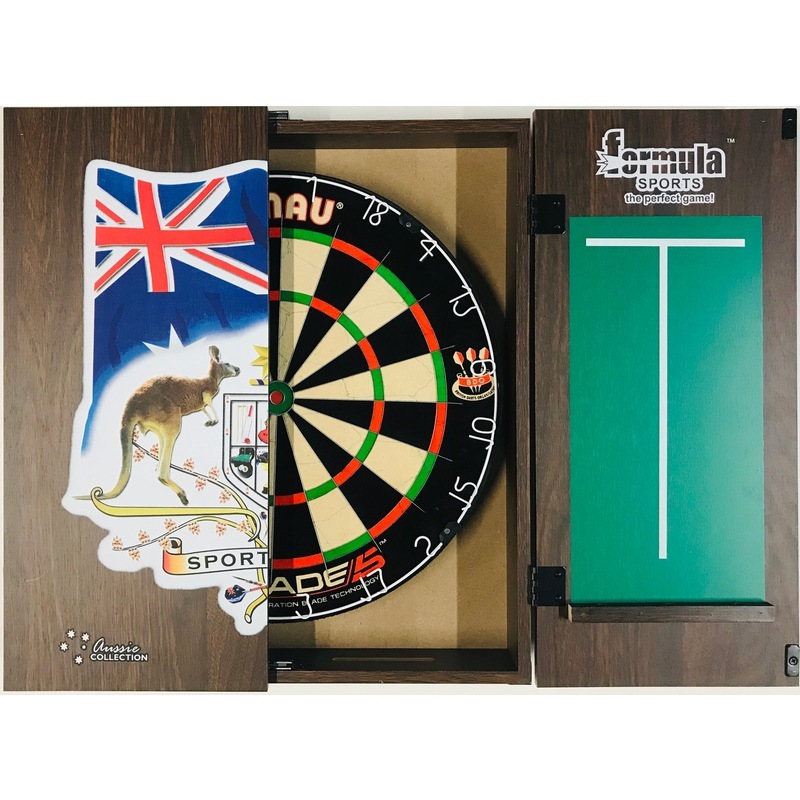 Sports Outdoors Winmau Spider Design Dartboard Cabinet Darts