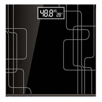 SOGA Electronic Talking Scale 180Kg Weight Fitness Glass Bathroom Scale LCD Display