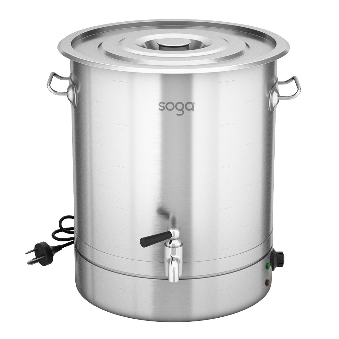 SOGA 48L Stainless Steel URN Commercial Water Boiler 2200W Buy Hot Water Systems 0880922652262