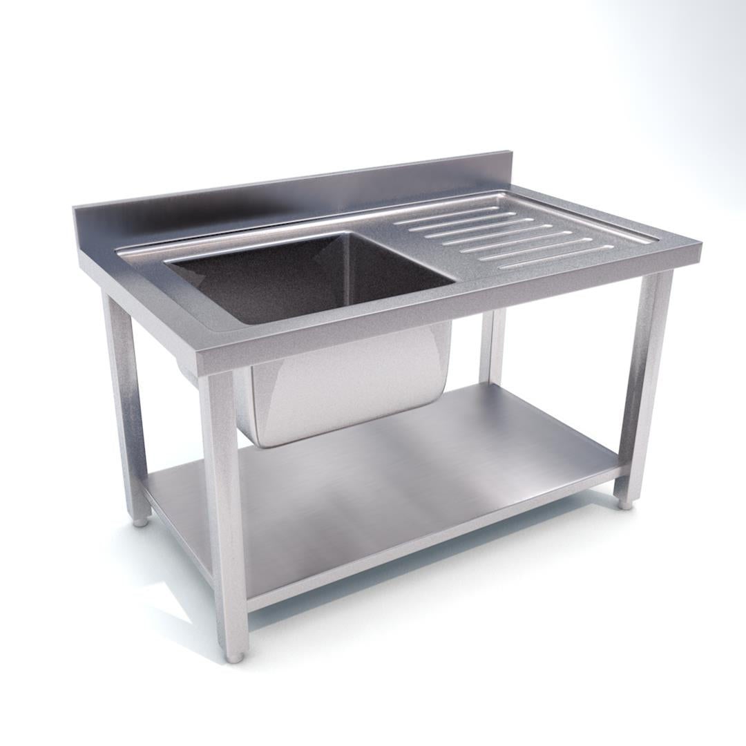 Soga Stainless Steel Work Bench Sink Commercial Restaurant Kitchen Food Prep 160 70 85cm 353500 08 ?v=637118390772594604