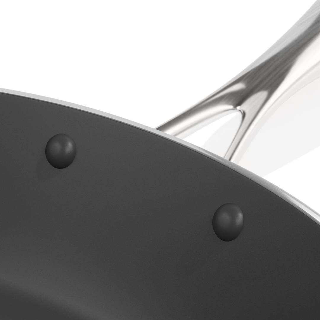 SOGA Stainless Steel Fry Pan 36cm Frying Pan Induction FryPan Non Stick Interior Buy Frying