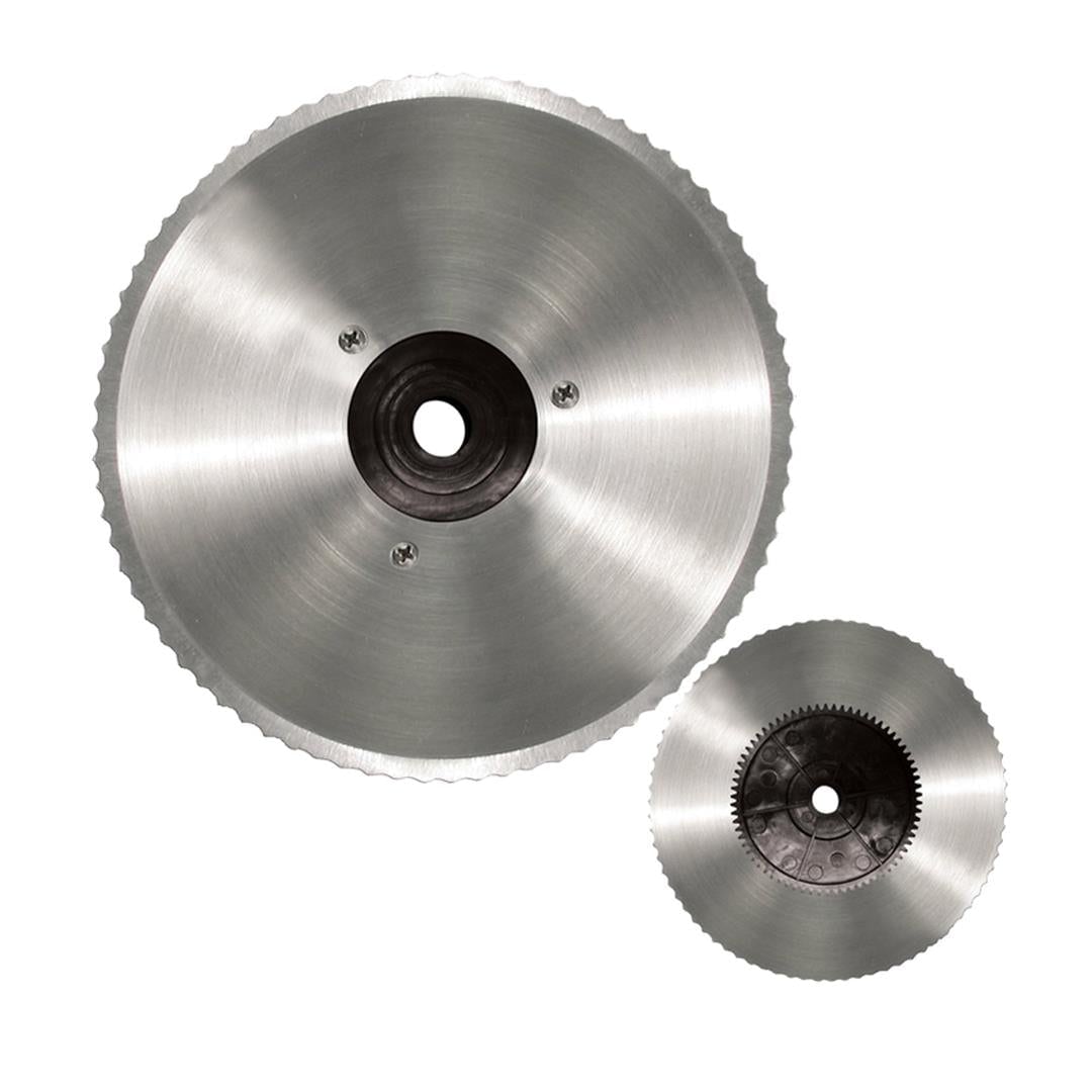 Stainless Steel Razor Meat Slicer Round Blade Replacement Blade for