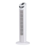 Heller 75cm Tower Cooling Fan Oscillating Remote/Timer/3 Speed Portable Cooler