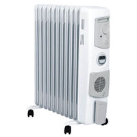 Dimplex 2400W Freestanding Oil Column Heater Portable Heating w/ Timer/Fan