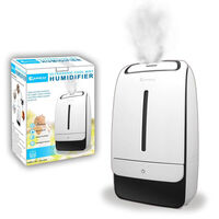 Sansai 5L Air Humidifier/ Ultrasonic Cool Water Mist/Purifier Diffuser Nebuliser