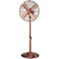Heller 45cm Pedestal Oscillating Floor Fan/Tilt/Air Cooling/Cooler - Copper