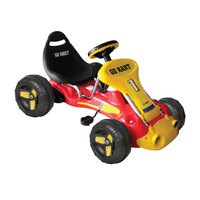 Kids Ride On Pedal Powered Go Kart Children Toy Bike/Car/Racing Buggy 3-6 Yr Red