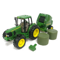 John Deere Ertl 1:16 Big Farm Tractor & Hay Baler/Toy/Kids/Children/Play/3yr+