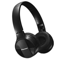 Pioneer SEMJ553BT Black Bluetooth On-ear Wireless Headphones/Mic for Smartphones