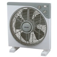 Heller HBOX30S 30cm Floor/Desk Box Air Circulator Fan/Cooler/Cooling - White