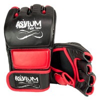 Asylum Medium MMA Glove Fitness/Fighter/Boxing Equipment/Fight/Training Gear Red