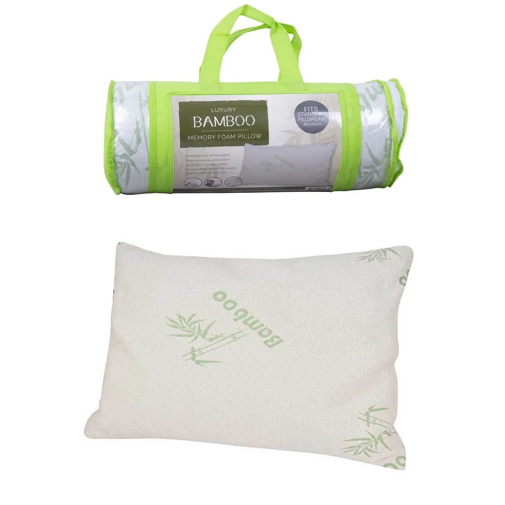 panda london memory foam bamboo pillow