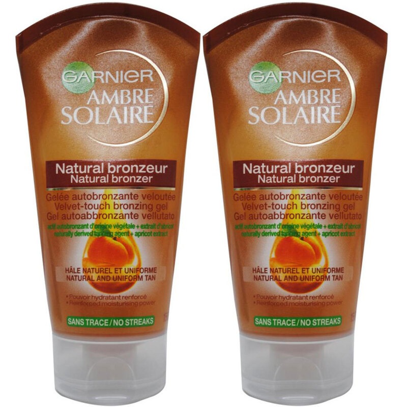2PK Garnier 150ml Ambre Solaire Natural Bronzer Velvet ...