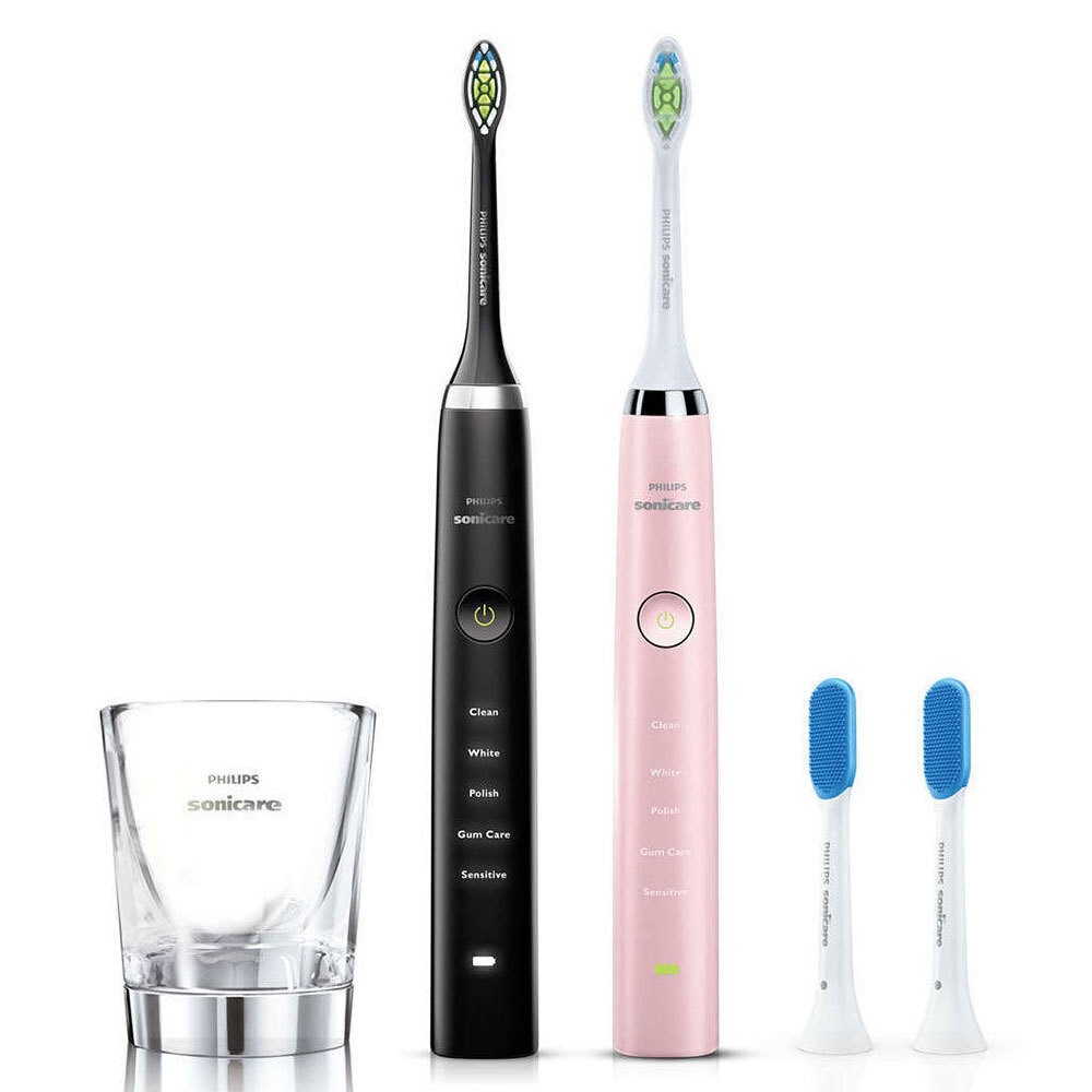 2PK Philips Sonicare Diamond Clean Rechargeable Electric Toothbrush