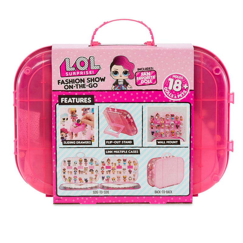 lol doll storage case