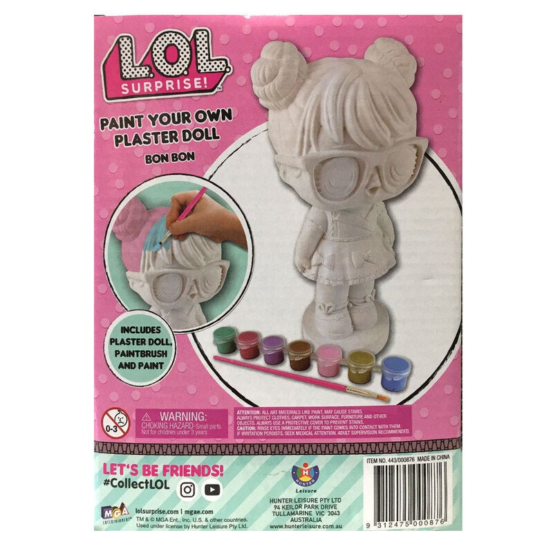 lol paint your own plaster doll