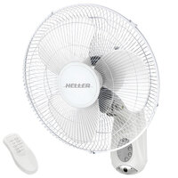 Heller HWAL40R 40cm White 50W Wall Mountable Fan/Air Cooler/Remote Control/Timer