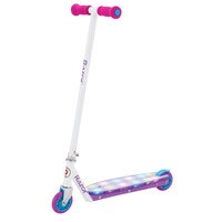 Razor Party Pop Push Scooter w/LED Lights Kids/Children 2 Wheel Ride On - Pink