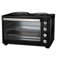 Maxim KitchenPro 30L Electric Portable Table Oven/Roaster w/ Hot Plates/Handle