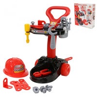 Polesie Interactive Mechanical Center Kids Pretend Play Toy Tool Trolley Set 3y+