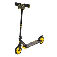 Batman DC Inline Push/Kick Scooter 2 Wheels Ride On Kids 5y+ Black/Yellow - Toy