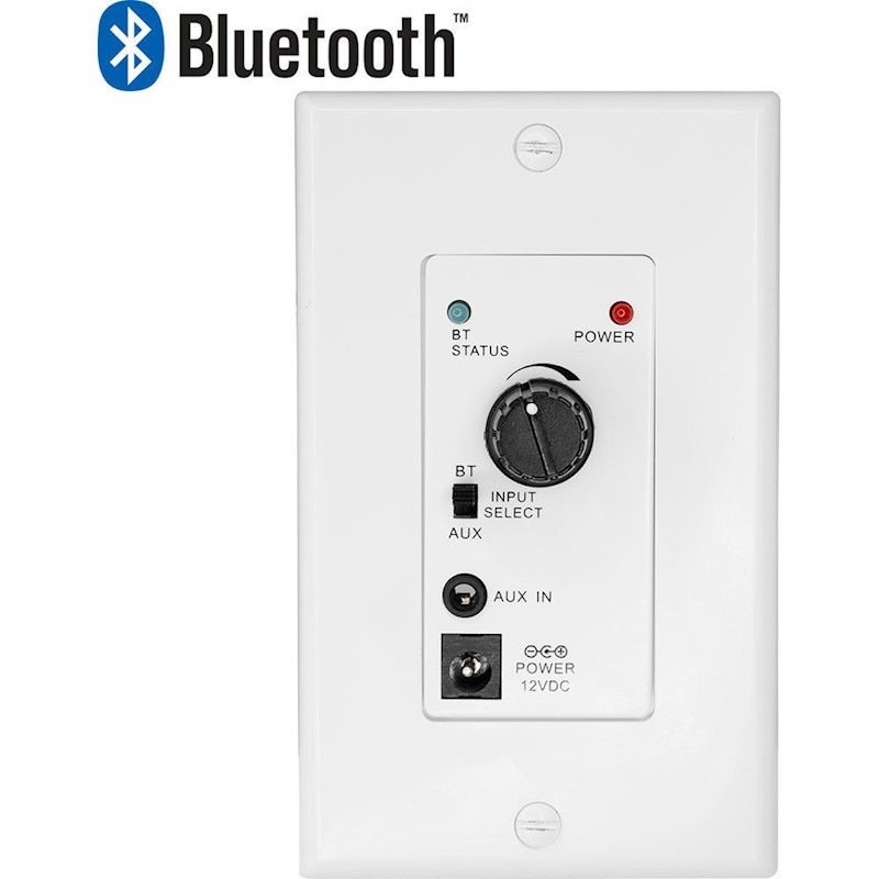 Bluetooth Wall Plate Amp Stereo Amplifier Audio Transmitters