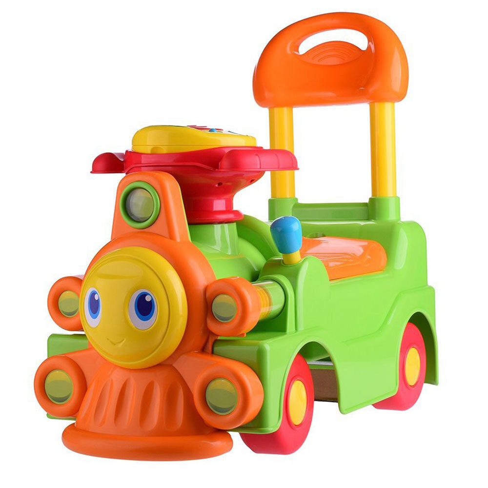 Chicco Train Loco Kids/Toddler Sit/Ride On Toy/Walker 12m+ w/ Backrest