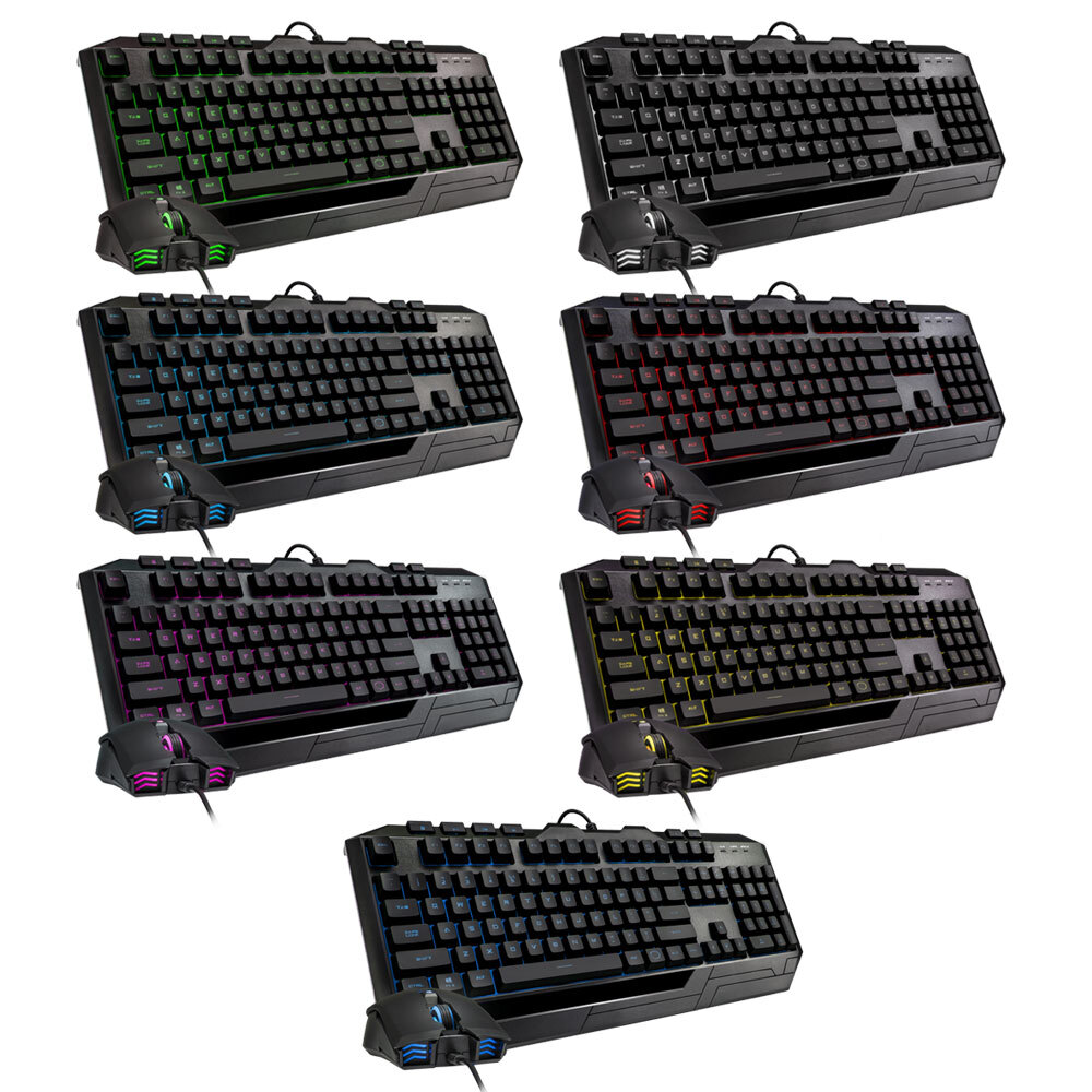 Cooler Master Devastator 3+ Gaming Keyboard/Mouse Combo Set for PC