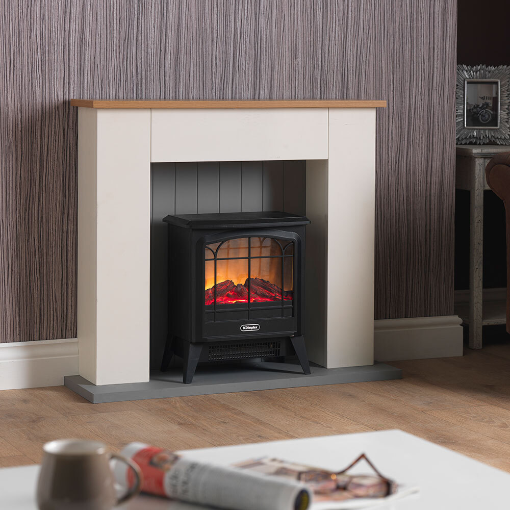 Dimplex MCFSTV12 1.2kW Optiflame LED Electric/Portable Microstove Fire