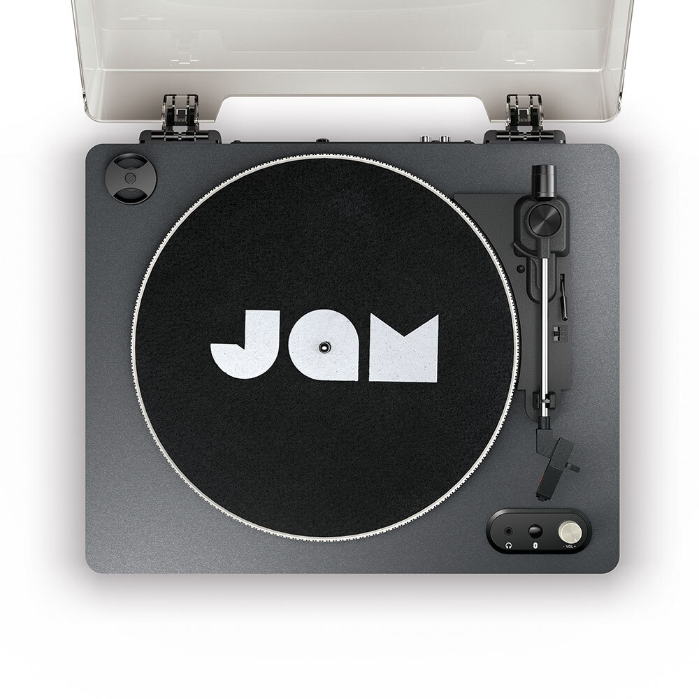 Jam Spun Out Wireless Bluetooth Turntable Vinyl Record Player 33/45/78