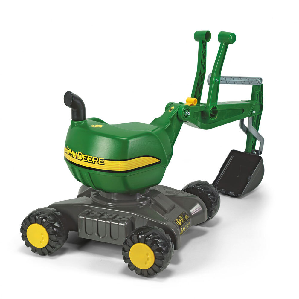 John Deere 102cm Rolly XL Kids Ride On Digger Toy Excavator/Tractor