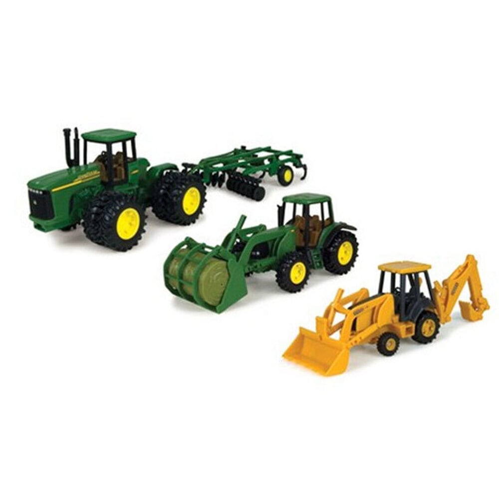 John Deere 20cm Deluxe Value Set Loader/Tractor/Backhoe/Farm/Toys/Kids ...