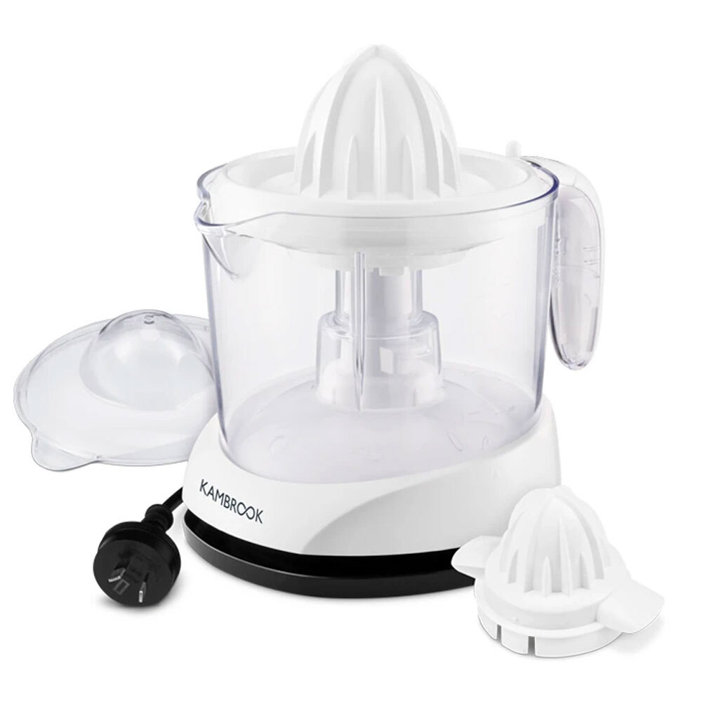 Kambrook 1L Pulp Select Electric Citrus Fruits Lemon/Lime/Orange Press/Juicer 9310293303247