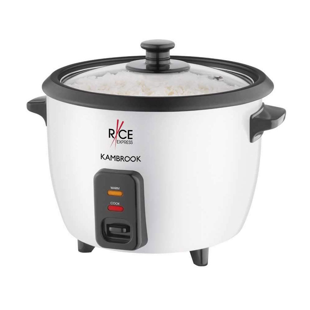 Kambrook Electric Rice Cooker Express 5 Cup w/ Nonstick Bowl Pan/Spoon
