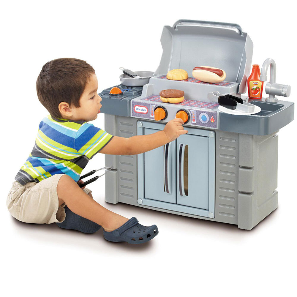 Little Tikes Cook N Grow BBQ Grill Pretend Play/Cooking Toys Kids