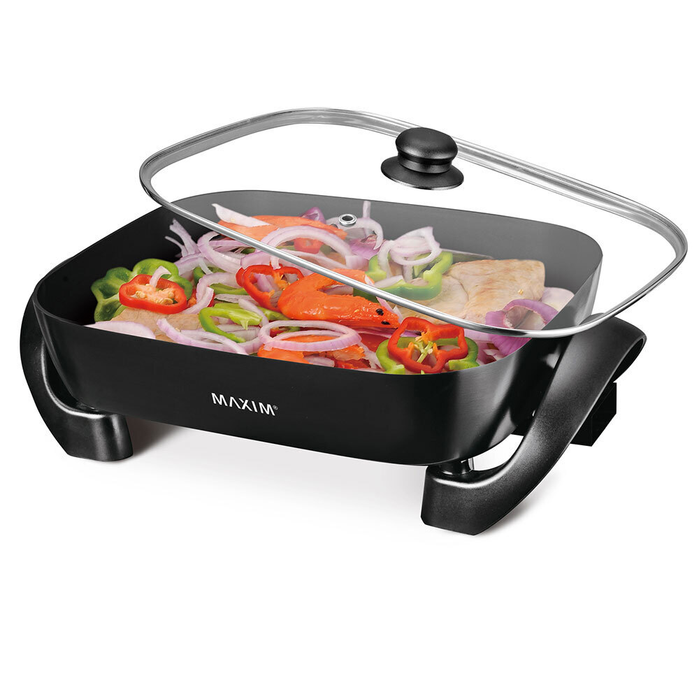 Maxim Kitchenpro Electric 1800W Banquet Non Stick Frying Pan/Frypan w