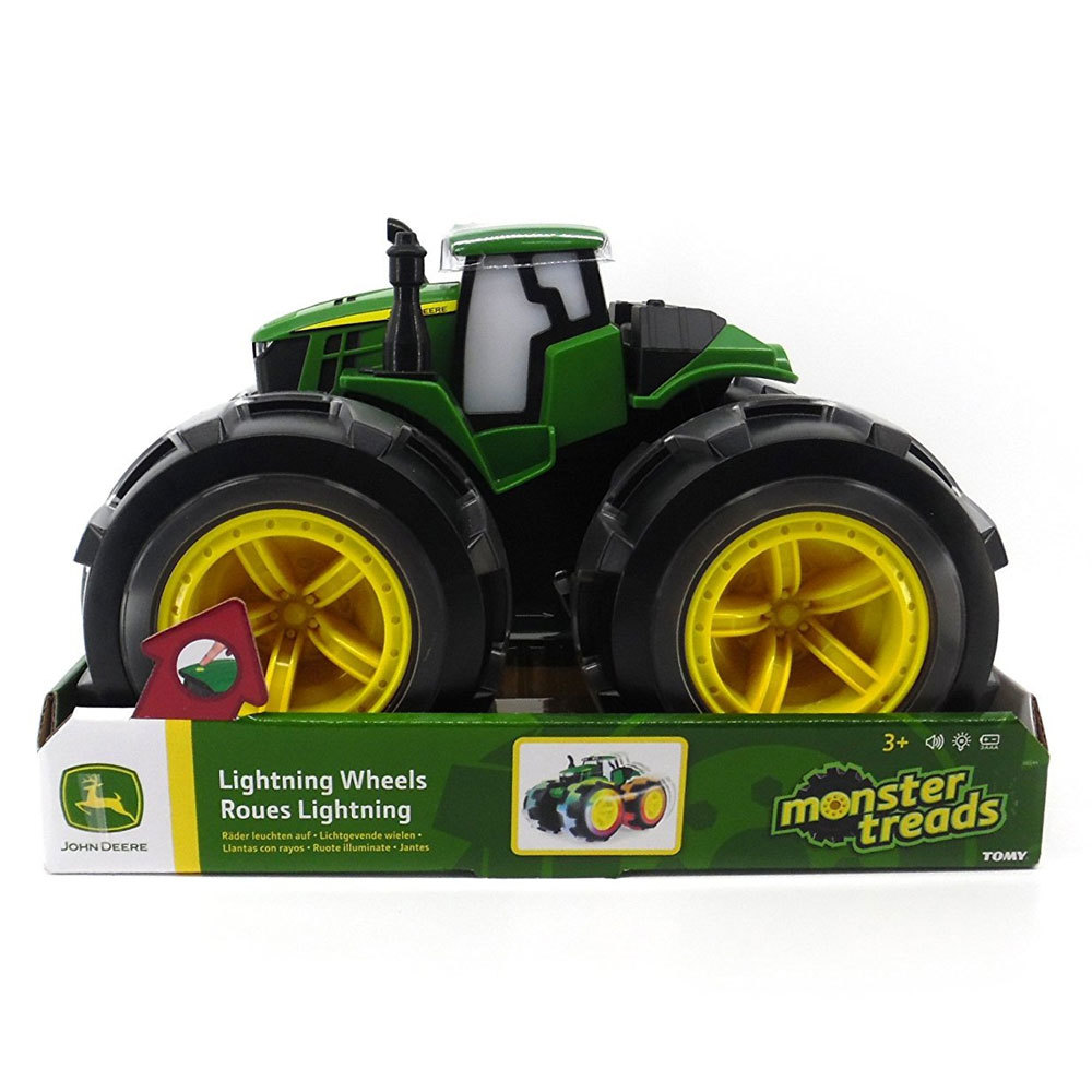 john deere monster treads lightning wheels tractor