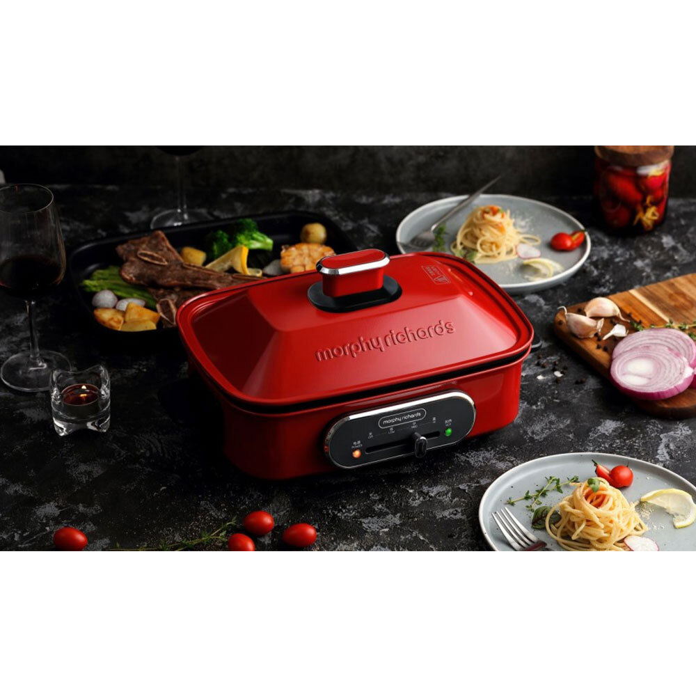 Morphy Richards 2.5L 1400W Electric Slow Cooker/Grill/Steam