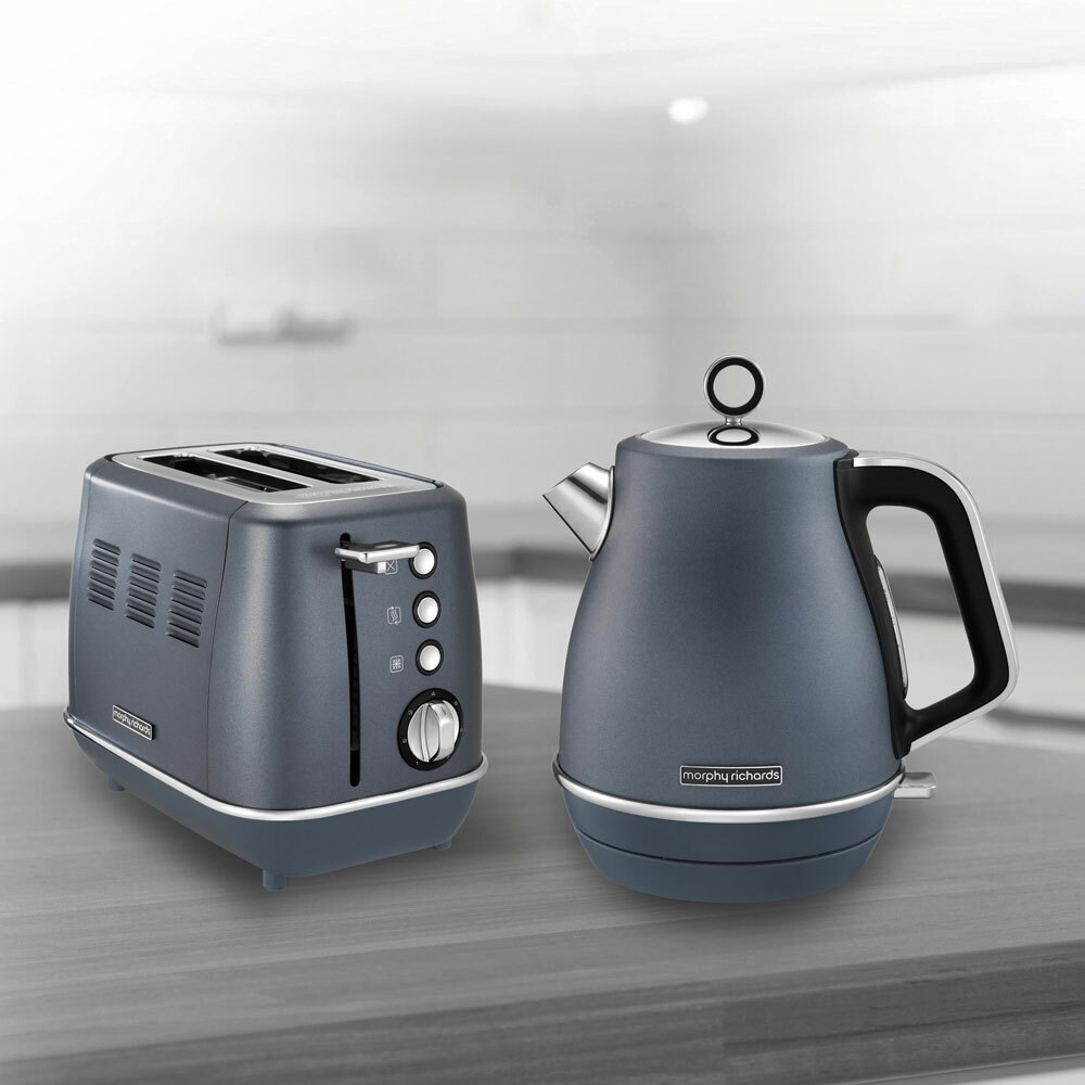 Morphy Richards Evoke 1.5L 2200W Electric Jug Kettle Stainless Steel ...