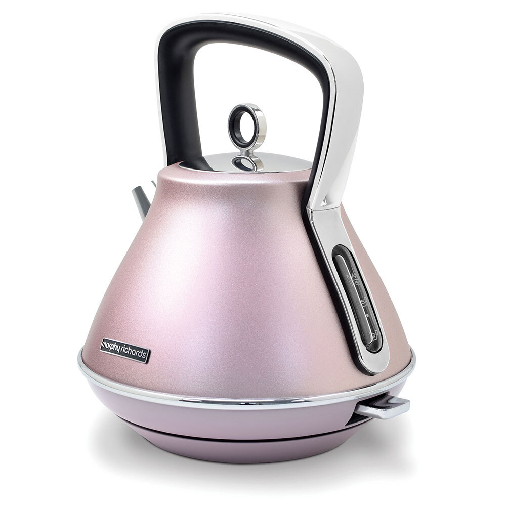 Morphy Richards Evoke 3000W Pyramid Kettle Stainless Steel 1.5L Jug
